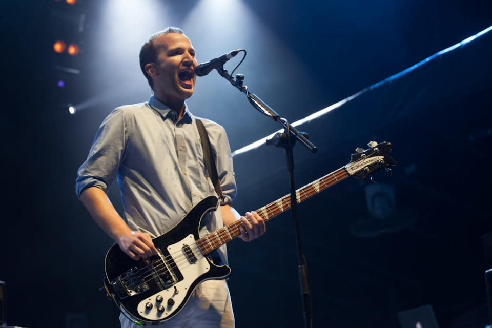 vw bassist Chris Baio. Big Night Out 2013 (Photo by Niña Sandejas)