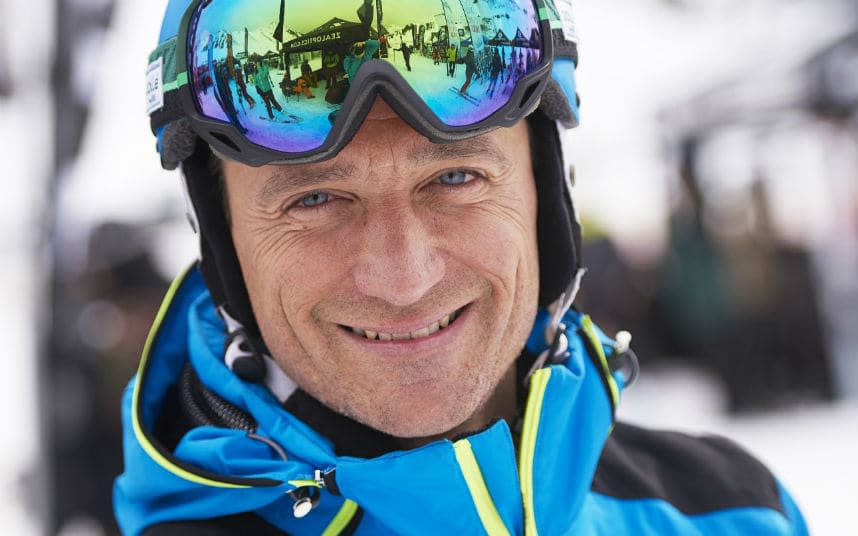 The Ski Sunday presenter gears up for another busy winter season - Adrian Myers