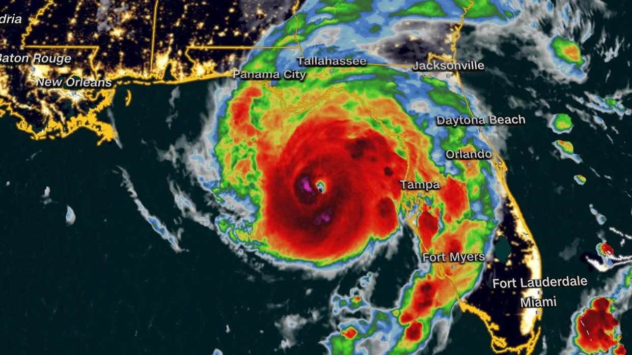 “Once in a Lifetime” Winds as Hurricane Idalia Makes Landfall in Florida