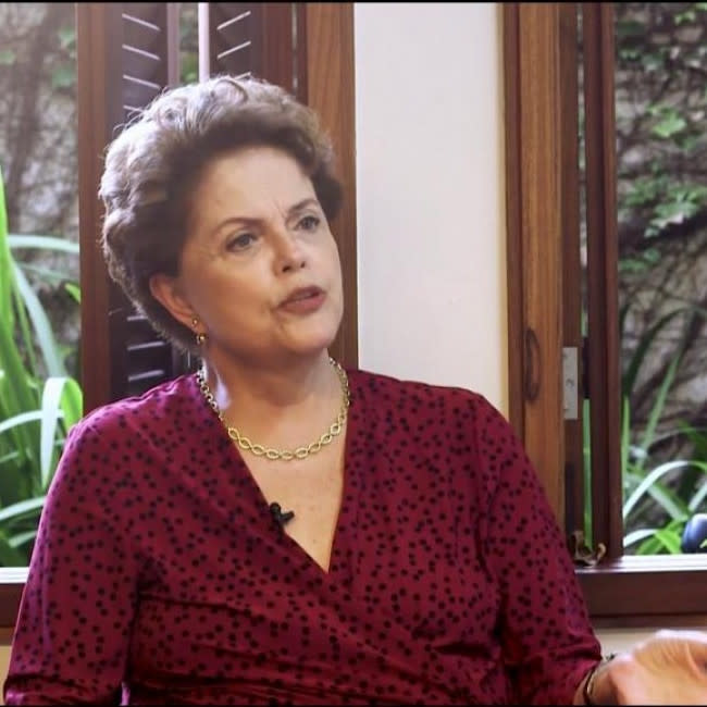Dilma Roussef é uma das entrevistadas do documentário - Crédito: DMovies/Divulgação credit:Bang Showbiz