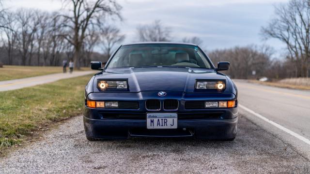 Michael Jordan-Owned BMW 850i With a V12 and 6-Speed Manual Can