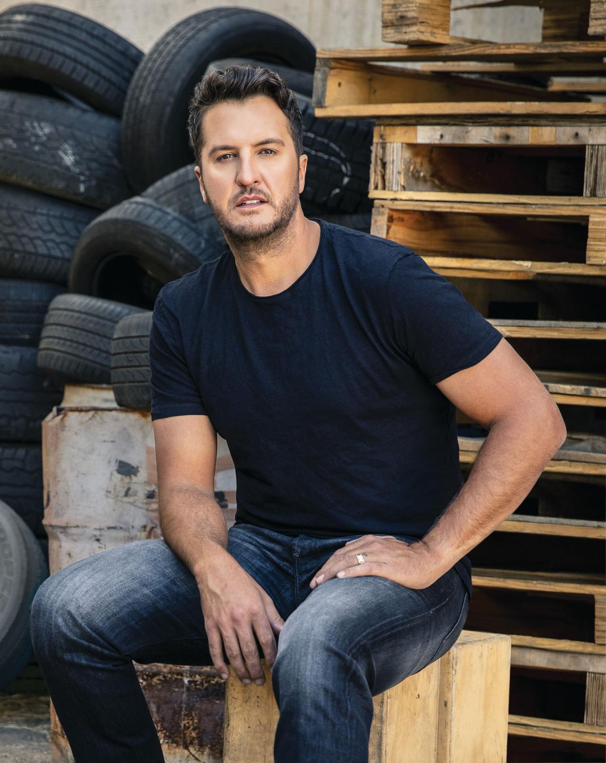 Luke Bryan's new album is called “Born Here Live Here Die Here.”   (Jim Wright)