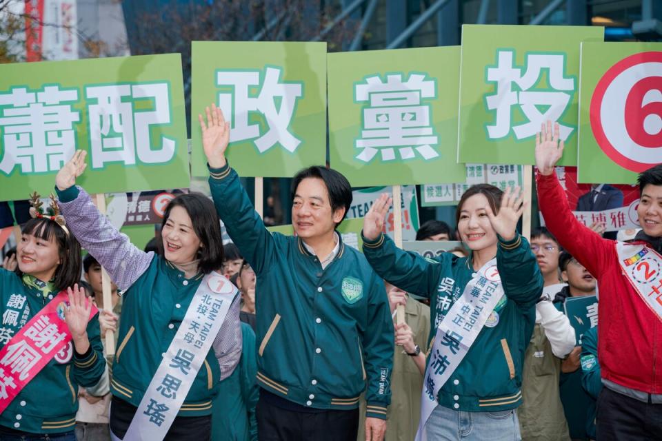  賴清德獲選《時代雜誌》2024年百大最具影響力人物，台灣的選舉受到國際關注。 圖：資料照 