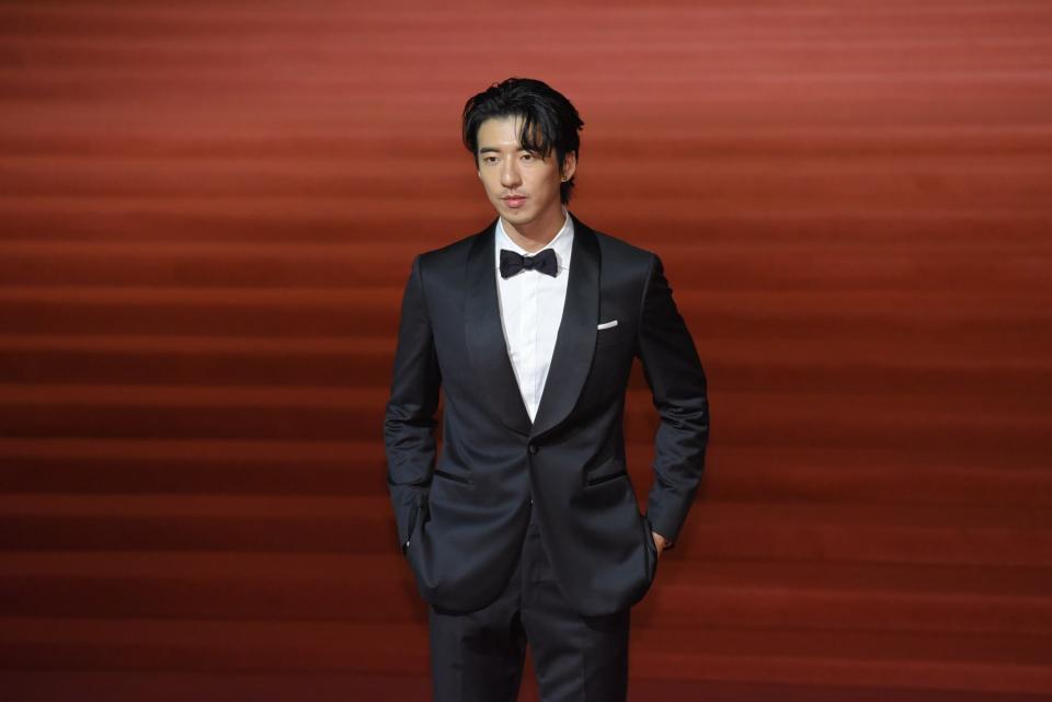 傅孟柏以電影《本日公休》入圍金馬獎最佳男配角。（圖／非凡娛樂）