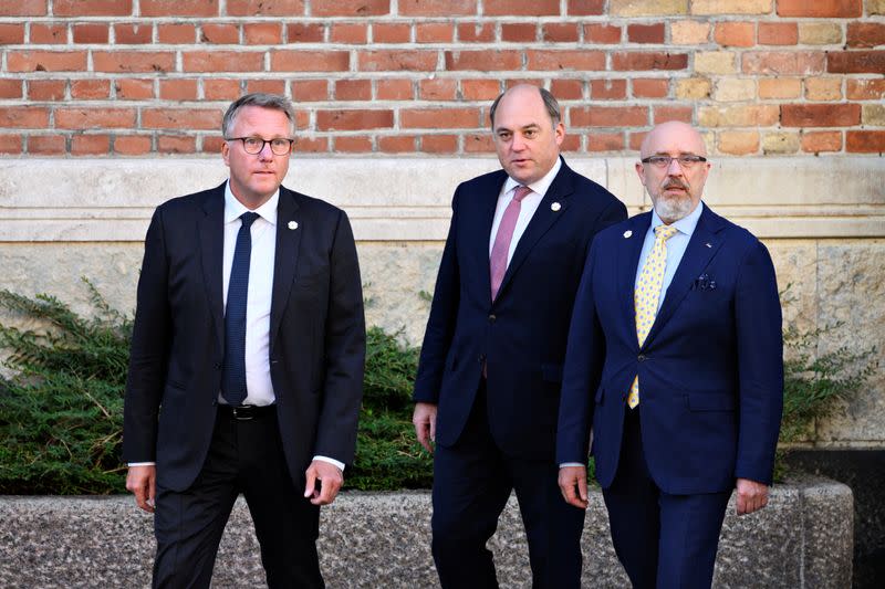 Donor Conference for Ukraine is held at Christiansborg Palace, in Copenhagen