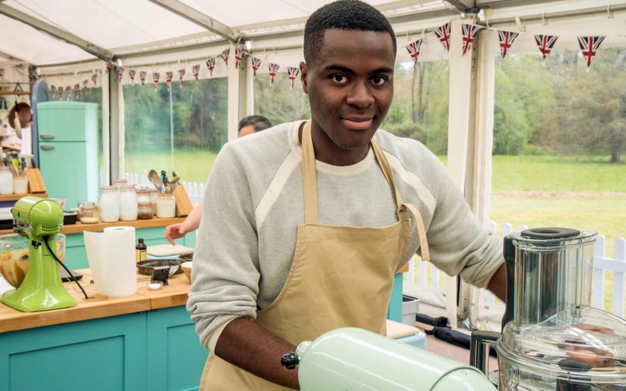 Great British Bake Off contestant Liam Charles - Â© Mark Bourdillon/Love Productions/Channel4 (Channel 4 images must not be altered or manipulated