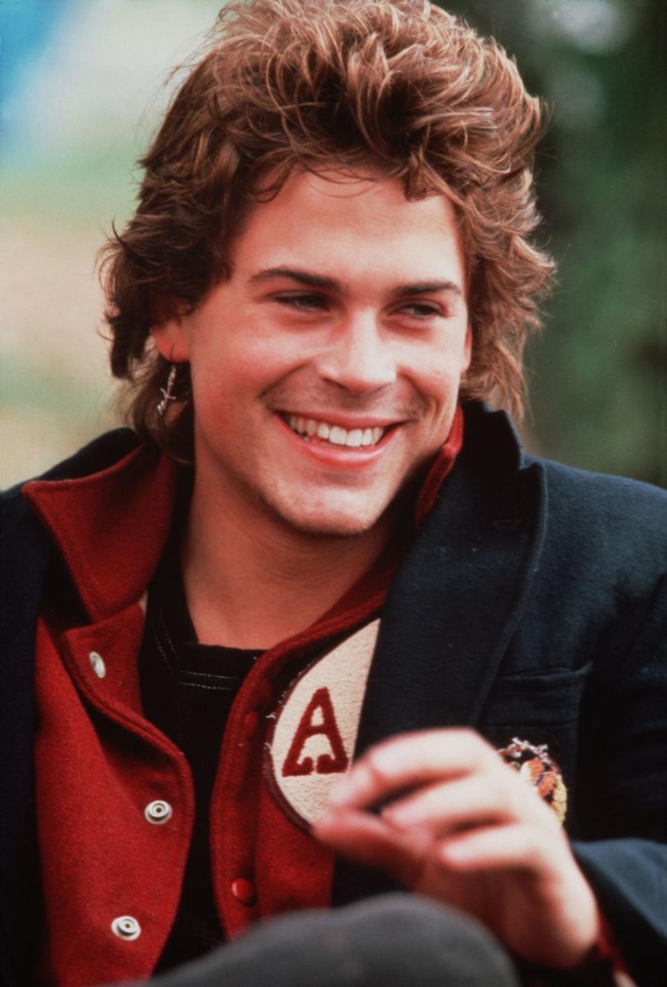 <p>Maybe Rob Lowe's character, Sodapop Curtis, was your favorite in <em>The Outsiders</em>, or you low-key fell in love with his severely dysfunctional character, Billy Hicks, in <em>St. Elmo's Fire</em>. Either way, no judgment here.</p>