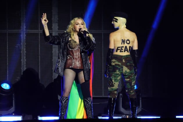 Madonna - Credit: Kevin Mazur/WireImage for Live Nation