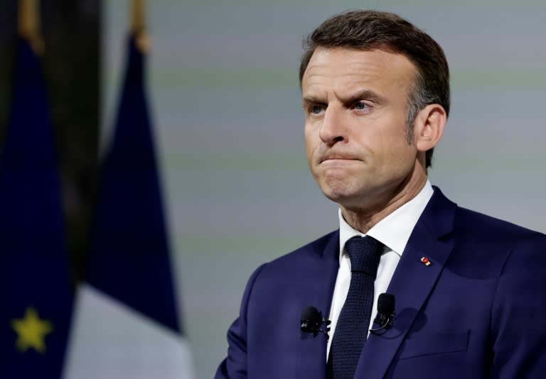 French President Emmanuel Macron threw markets into turmoil by calling a snap election (STEPHANE DE SAKUTIN)