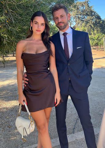 <p>Natalie Joy/Instagram</p> Nick Viall and Natalie Joy