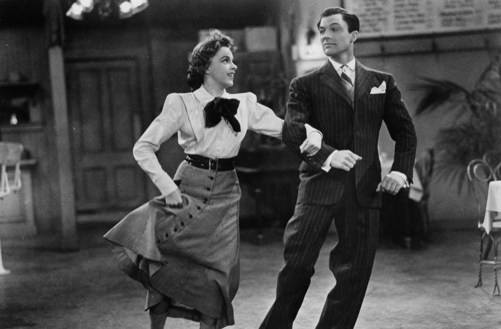 Judy Garland And Gene Kelly In 'For Me And My Gal'