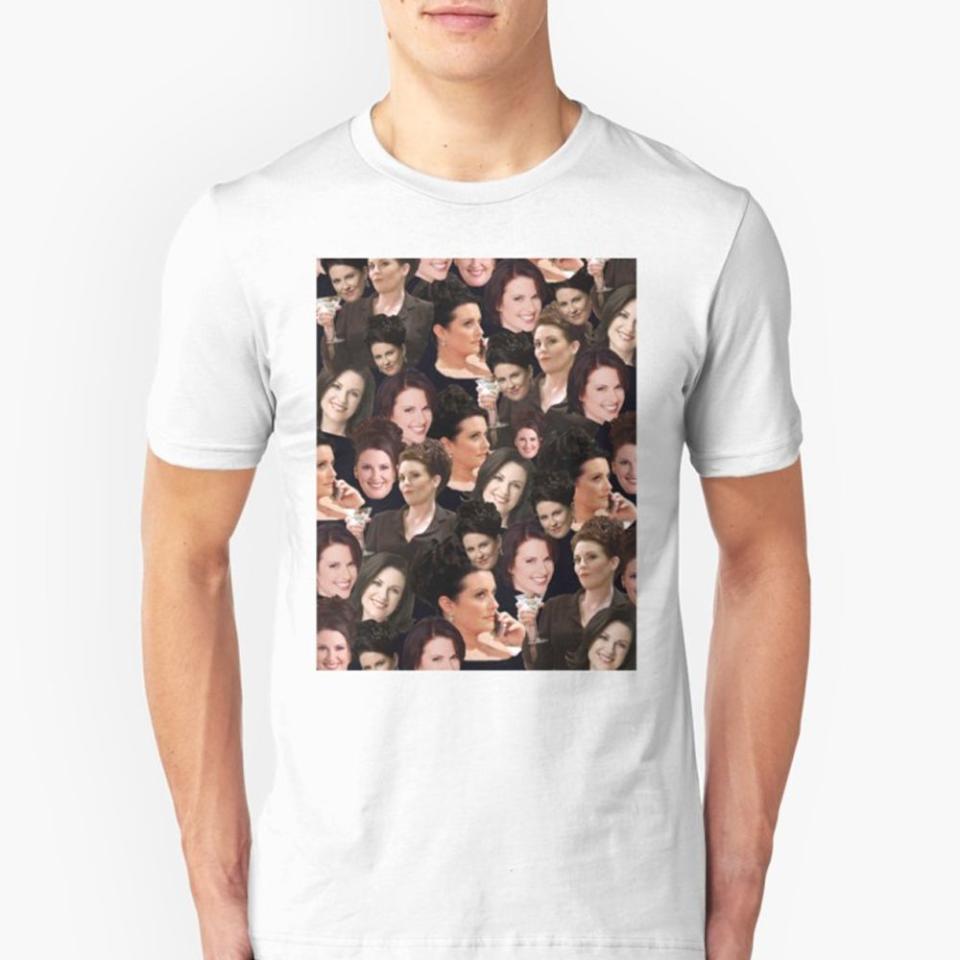 Will & Grace: Karen Walker Faces Tee