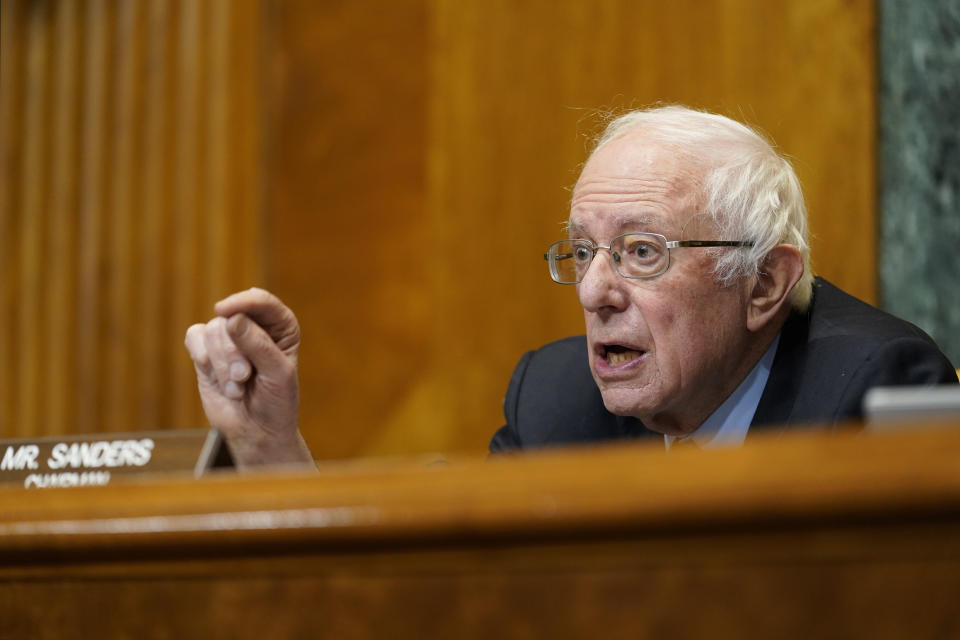 Sen. Bernie Sanders (I-Vt.) wants a big focus on improving Medicare benefits and opening it to younger people, both because he thinks it will provide quick, visible help to people who need it &mdash; and because he thinks it will be a step toward "Medicare for All." (Photo: Pool via Getty Images)