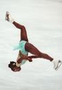 <p>While cool, back flips aren't allowed in <a href="https://www.goodhousekeeping.com/life/entertainment/g5034/strangest-olympic-rules/?slide=1" rel="nofollow noopener" target="_blank" data-ylk="slk:figure skating;elm:context_link;itc:0;sec:content-canvas" class="link ">figure skating</a> because of the two-foot landing that discounts it as a "jump." That didn't stop 1998 competitor Surya Bonaly from nailing one for fans, though. </p>