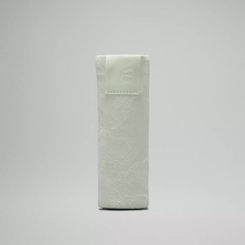 Lululemon The Small Towel against gray background
