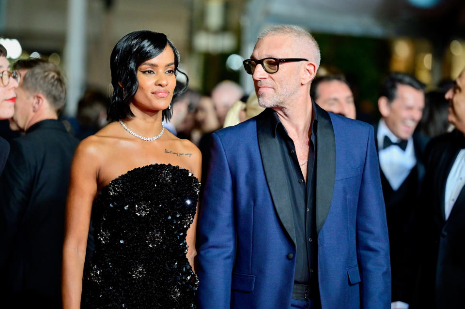 Narah Baptista et Vincent Cassel (Photo by Stephane Cardinale - Corbis/Corbis via Getty Images)