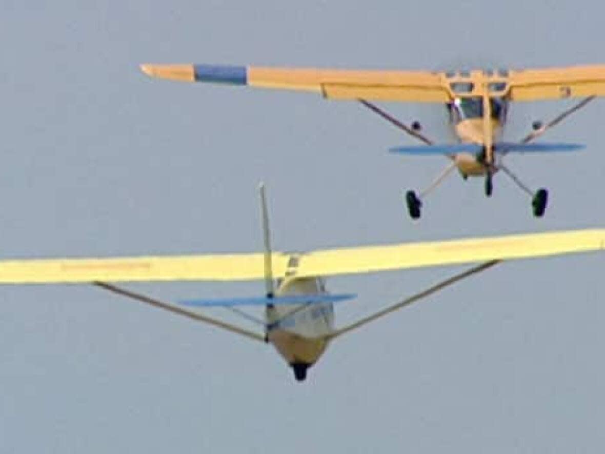 The cadet summer glider program in Debert, N.S. is being shut down. The program is being consolidated at three sites across Canada, down from the previous five. (CBC - image credit)