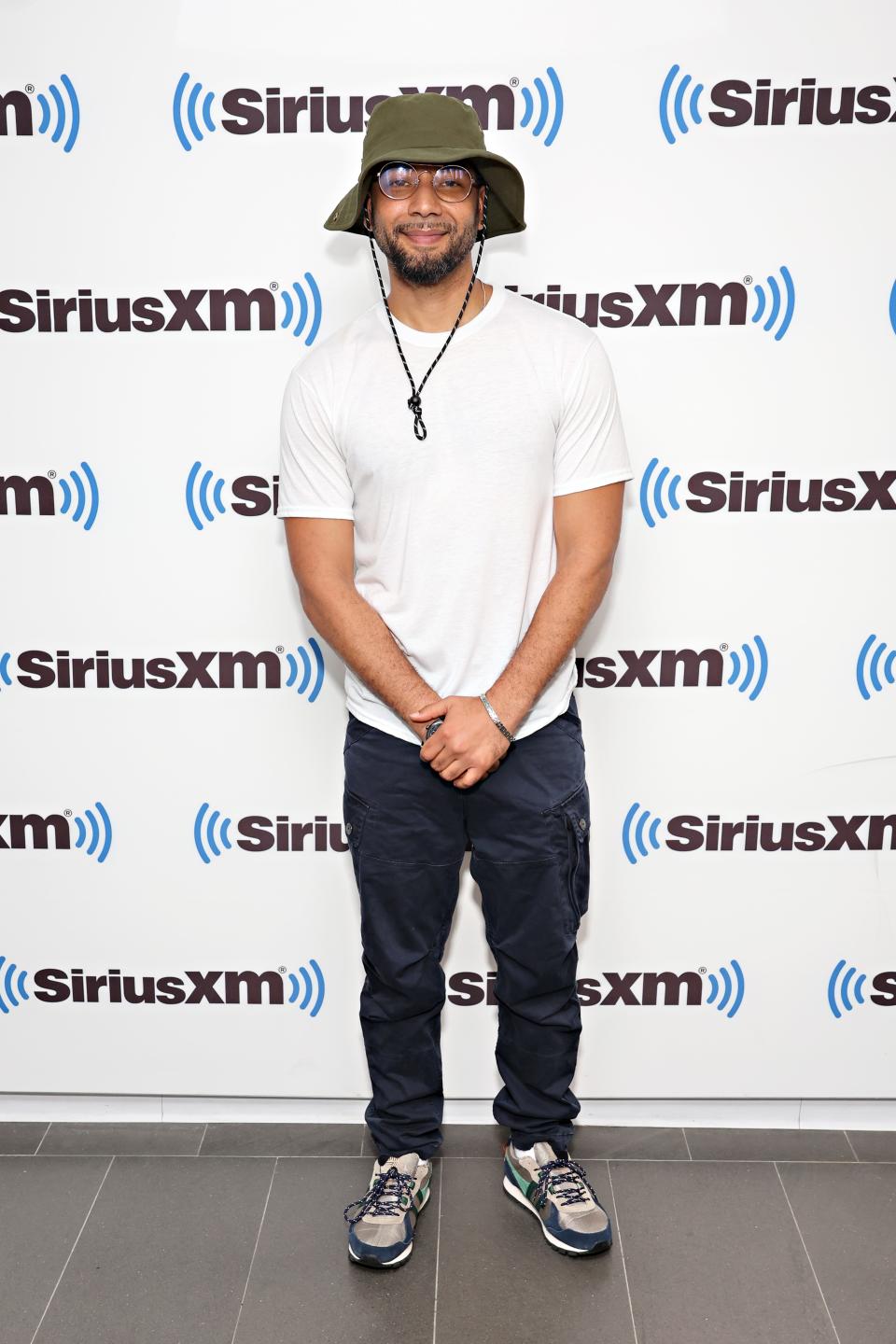 Jussie Smollett visits the SiriusXM Studios on June 14, 2022.