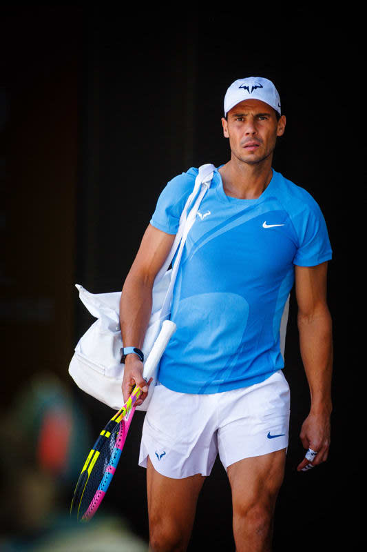 Rafa Nadal en Brisbane