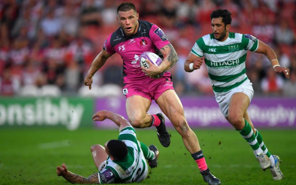 Jason Woodward was named man of the match and will have impressed Eddie Jones - Getty Images Europe