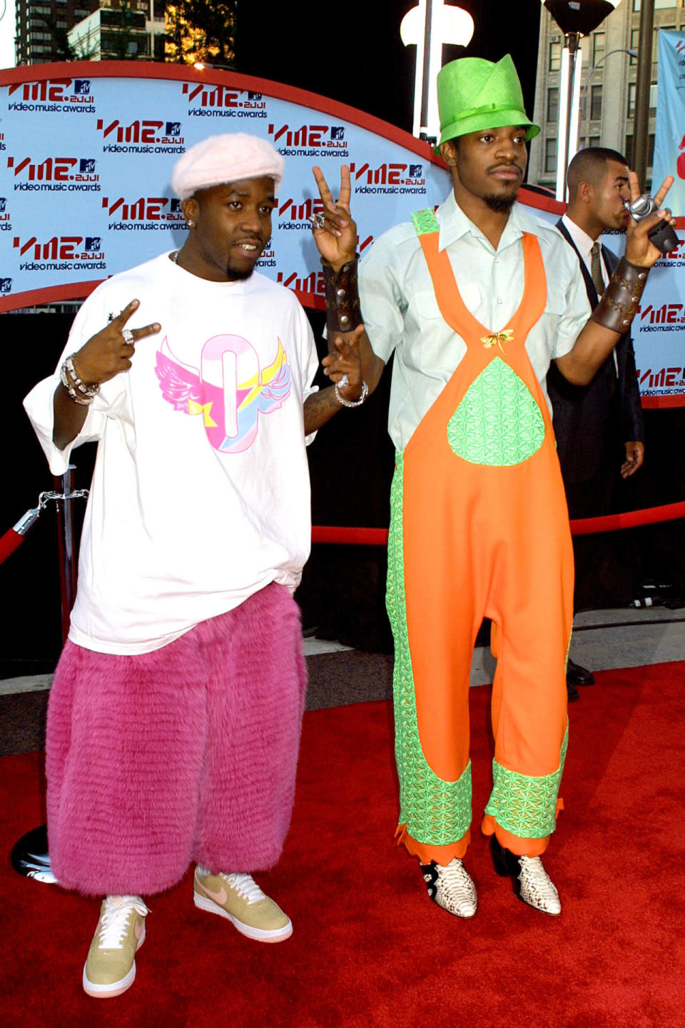 Outkast at the MTV Video Music Awards in 2001
