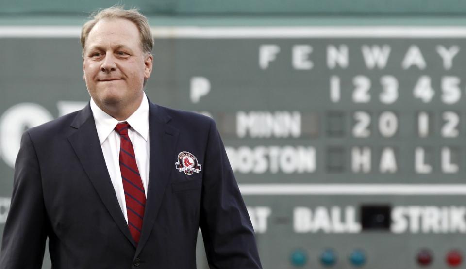 Curt Schilling in 2012 at Fenway Park. (AP)