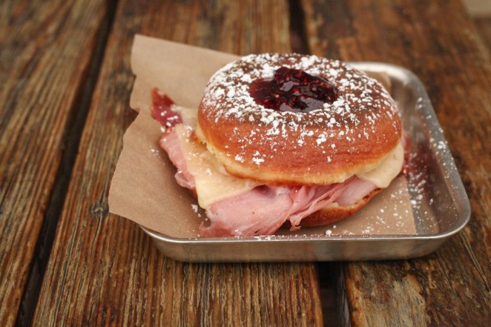 Monte Cristo Donut Sandwich