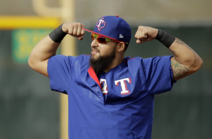 Rougned Odor wanted the Rangers to sweeten the pot before he signed his extension. (AP)