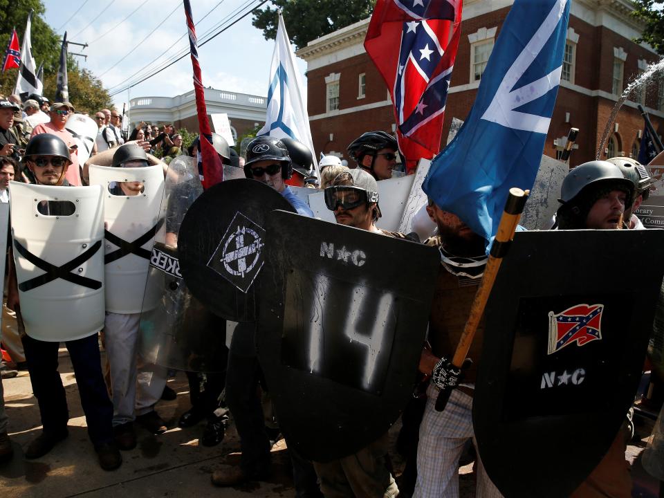 Charlottesville white supremacists 2017