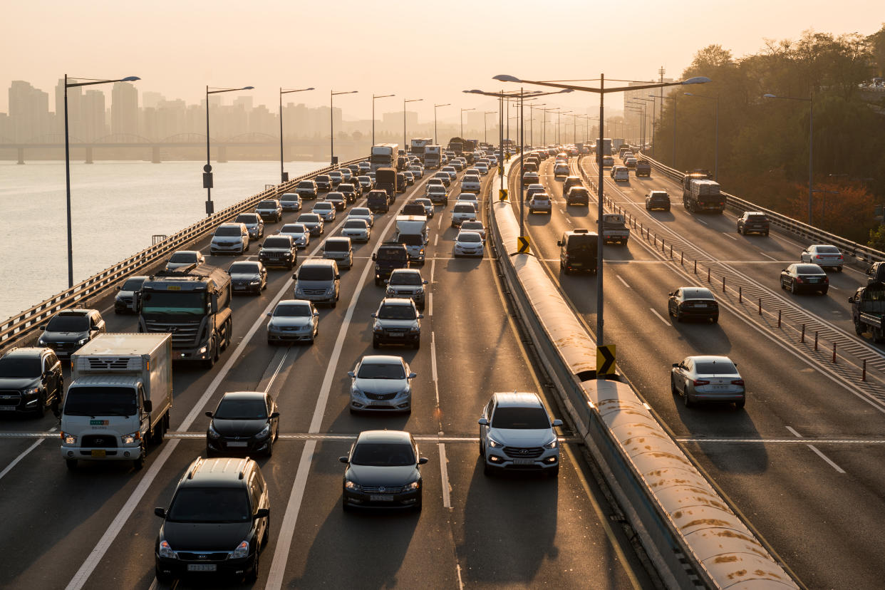 Olympic expressway in Seoul (Getty)