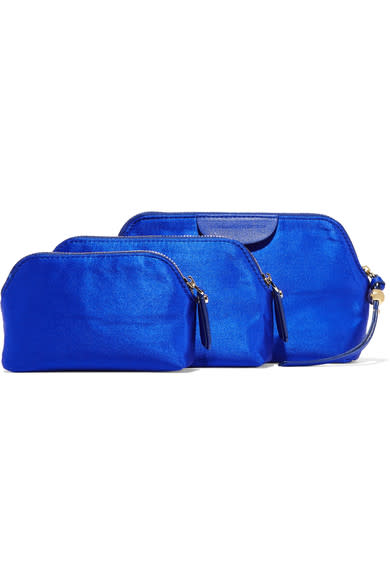 <p>This set of three travel bags are ideal for storing jewellery and other precious trinkets.<br><a rel="nofollow noopener" href="https://www.net-a-porter.com/gb/en/product/801040/Diane_von_Furstenberg/set-of-three-satin-pouches" target="_blank" data-ylk="slk:Net-a-Porter, £75;elm:context_link;itc:0;sec:content-canvas" class="link "><i>Net-a-Porter, £75</i></a> </p>