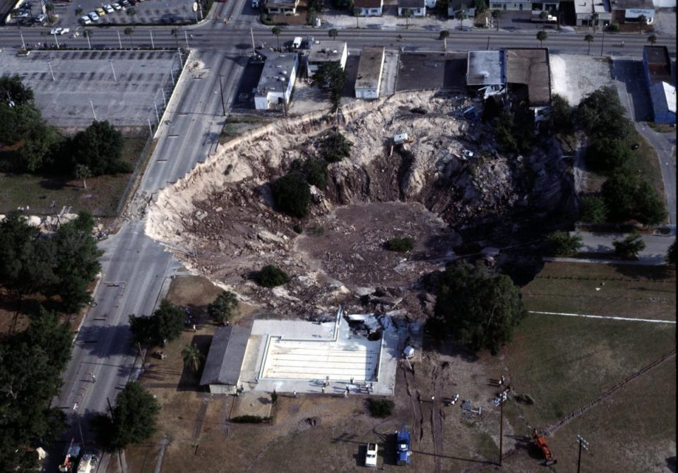 Winter Park Florida Sinkhole