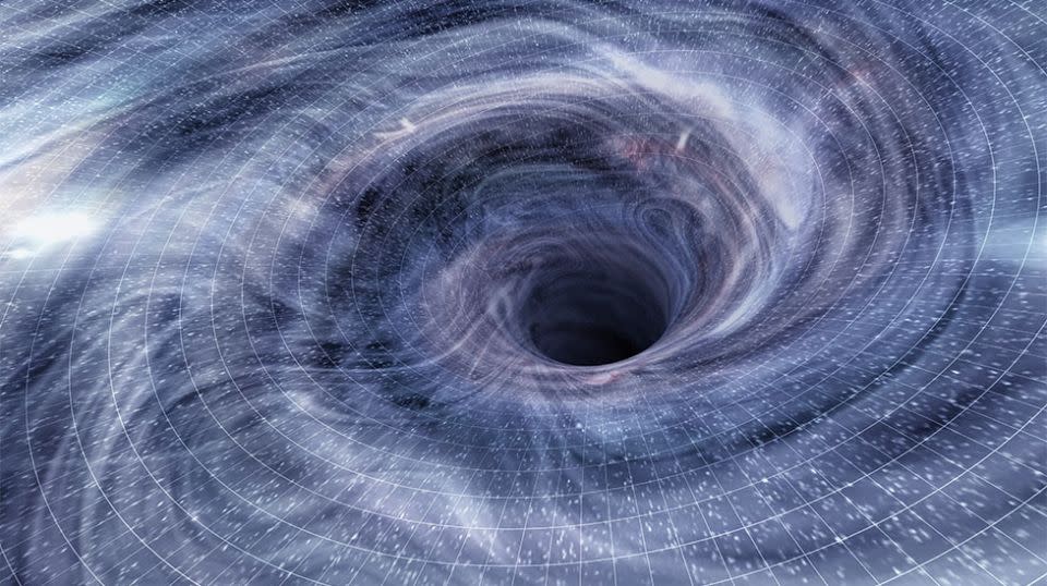 Mr Siegel said with a wormhole large enough, time travel would be possible... but only backwards. Source: Getty