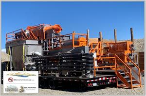 MCU’s Comstock Mining Mercury Remediation System is set to commence its Pilot Project at American Flat.