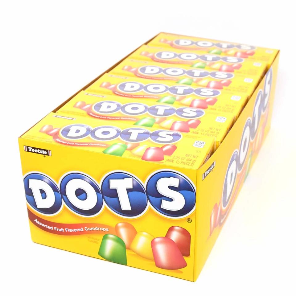 Dots, best halloween candy