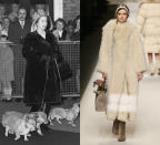 <p>We all know that a fur coat is often the most stylish way to stay warm in the winter. From walking your corgi’s to strutting down the Fendi catwalk. <i>[Photo: Peter King/Fox Photos/Getty Images/ Photo: Andreas Rentz/Getty Images]</i></p>