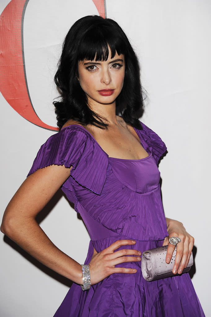 Confessions of a Shopaholic NY Premiere 2009 Krysten Ritter