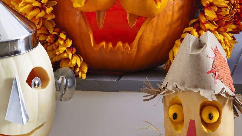 pumpkin carving ideas lion pumpkin