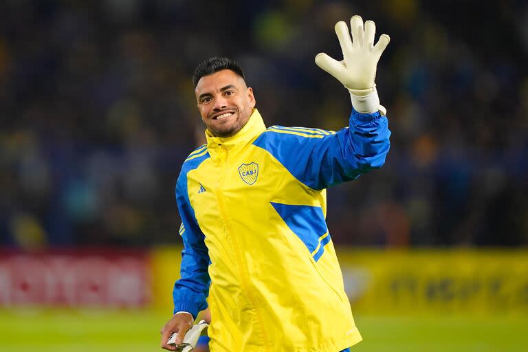 Sergio Chiquito Romero , arquero
Boca vs Fortaleza