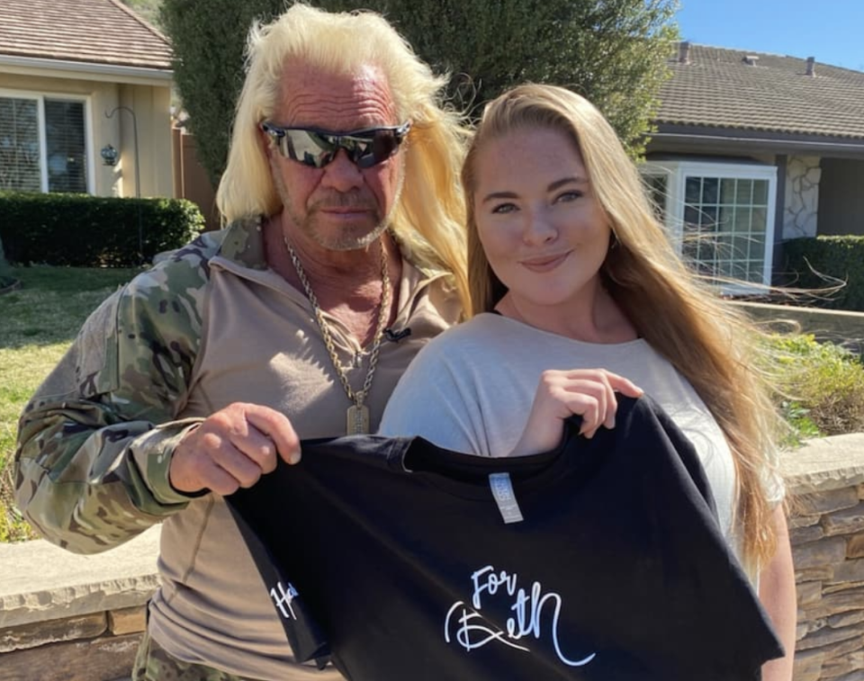 Duane "Dog" Chapman and Cecily Chapman teamed up to sell a line of clothing in Beth's memory. (Photo: Instagram)