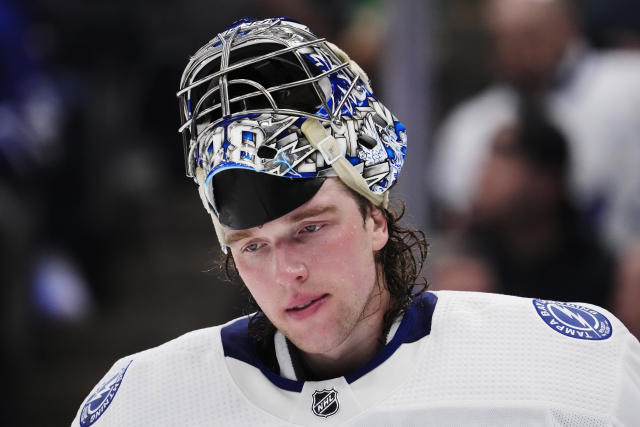 As Lightning face life without Andrei Vasilevskiy, his backup shines