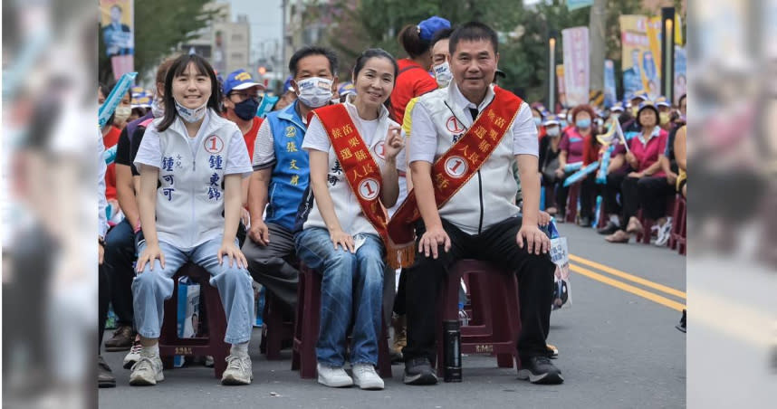 苗栗縣長候選人鍾東錦表示，如果他當選苗栗縣長，會歡迎所有綠營的從政者，為苗栗的未來共商大計。（圖／鍾東錦辦公室提供）