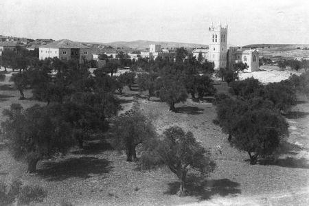 The Anglican St. George's Cathedral in Jerusalem is seen in this January 1, 1910 file photo released by the Israeli Government Press Office (GPO) and obtained by Reuters on June 11, 2018. REUTERS/GPO/American Colony/Handout