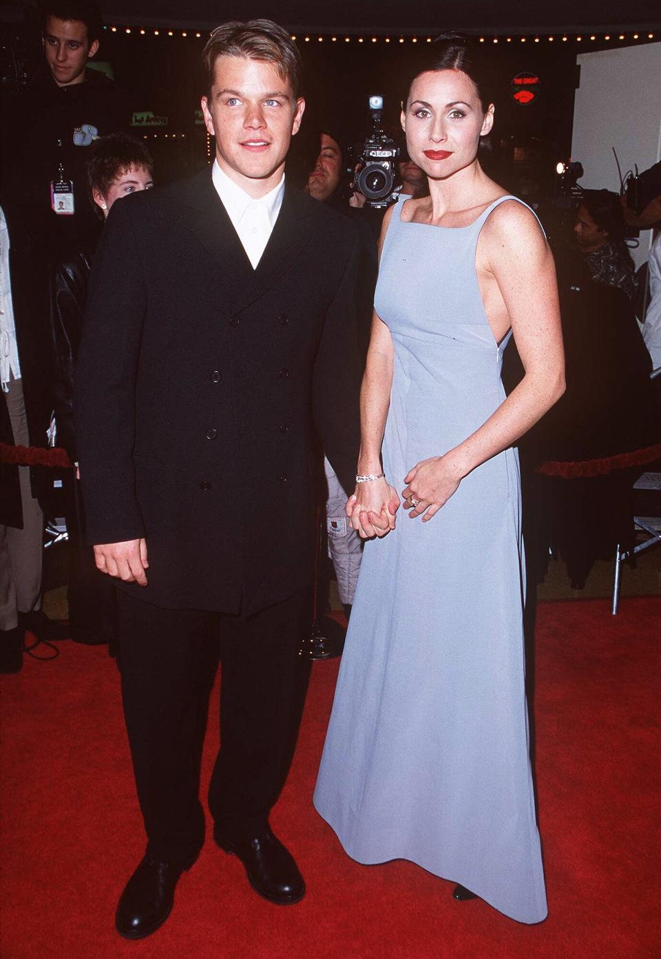 Minnie Driver, Matt Damon