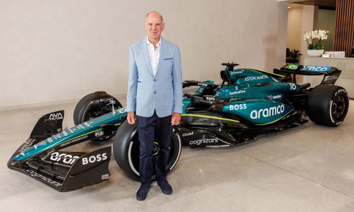 <span>Adrian Newey will become the head of Aston Martin’s technical department in March 2025.</span><span>Photograph: Aston Martin Handout/PA</span>