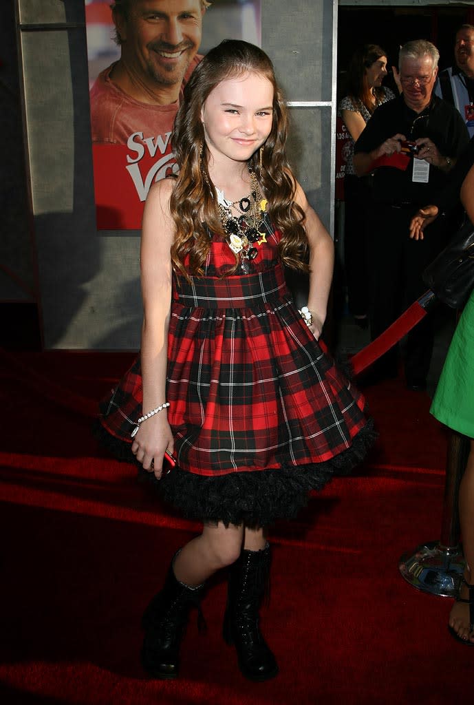 Swing Vote LA Premiere 2008 Madeline Carroll