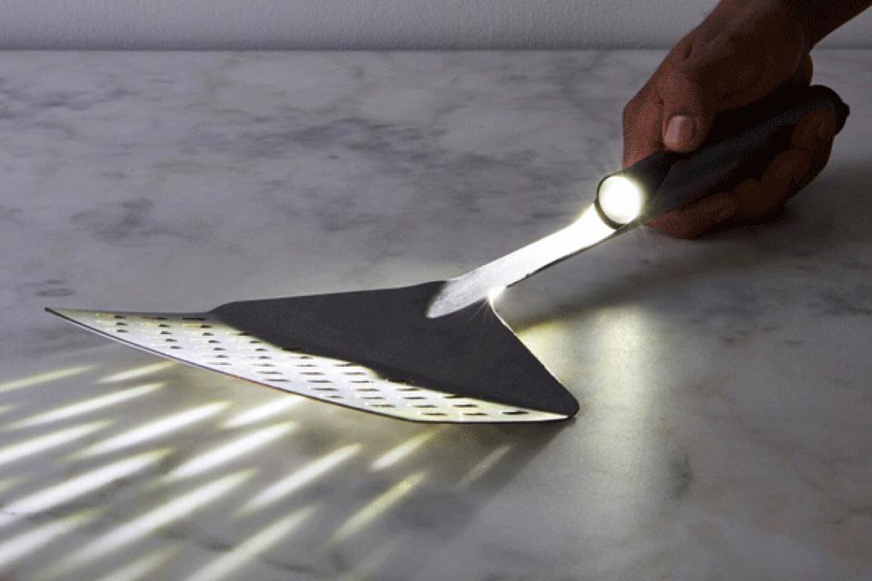 giant led light spatula grill