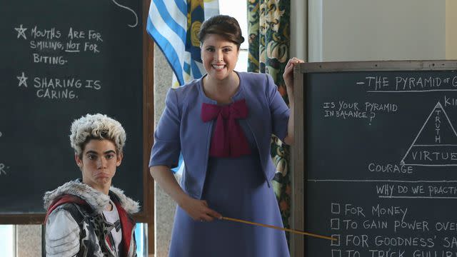 <p>Disney Channel/Jack Rowand</p> Melanie Paxson in 'Descendants'