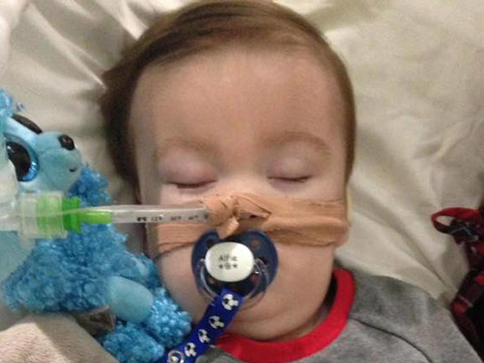 Alfie Evans' parents want to take him to receive treatment in Italy (PA)