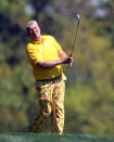 PALM HARBOR, FL - MARCH 16: John Daly plays a shot on the 7th hole during the second round of the Transitions Championship at Innisbrook Resort and Golf Club on March 16, 2012 in Palm Harbor, Florida. (Photo by Sam Greenwood/Getty Images)
